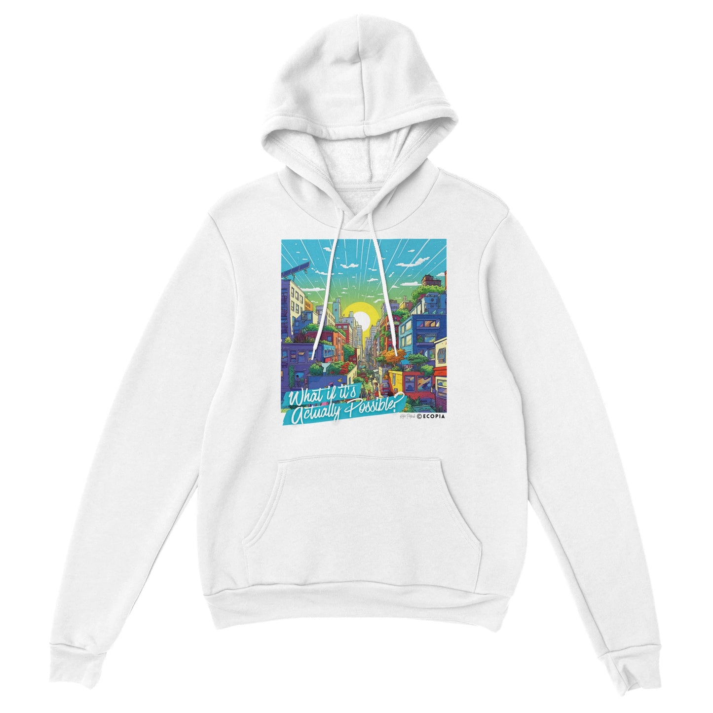 What if It's Actually Possible? Classic Unisex Pullover Hoodie | White + Colors