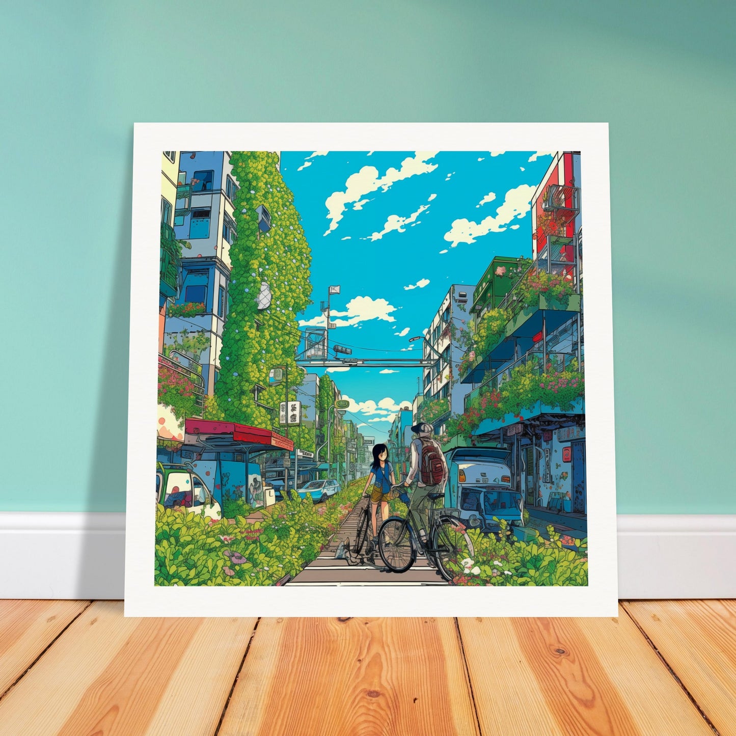 Green Street Museum-Quality Matte Art Print