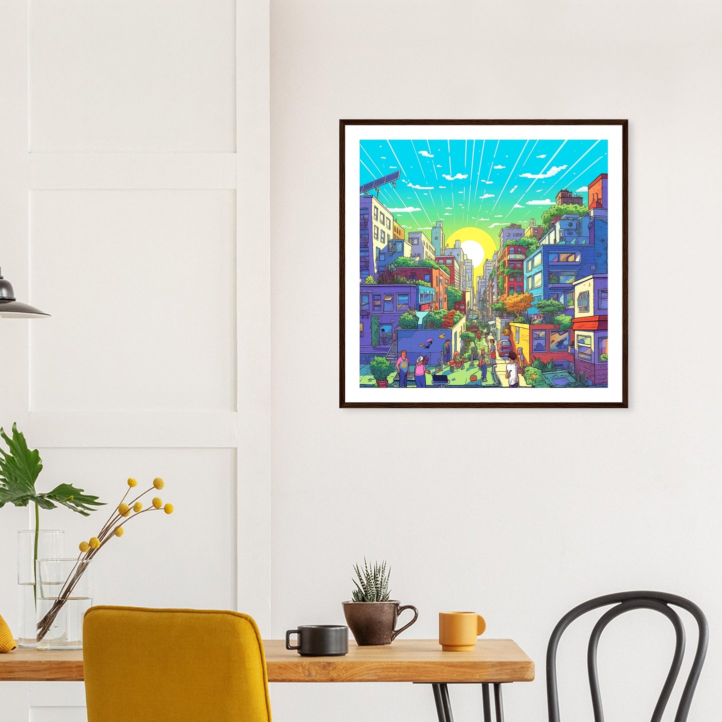 Solar Punk Framed Bundle Set of 3