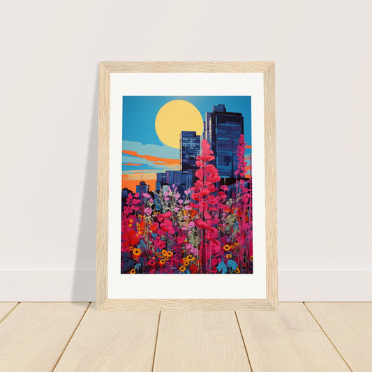 Wildflower Rebellion Wooden Framed Print