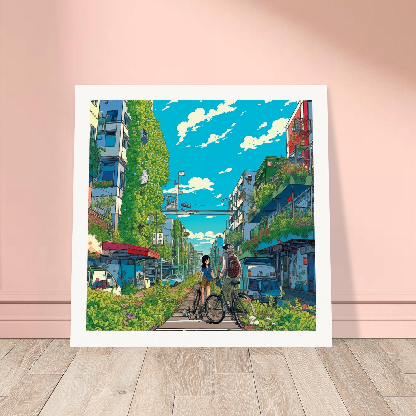 Green Street Museum-Quality Matte Art Print